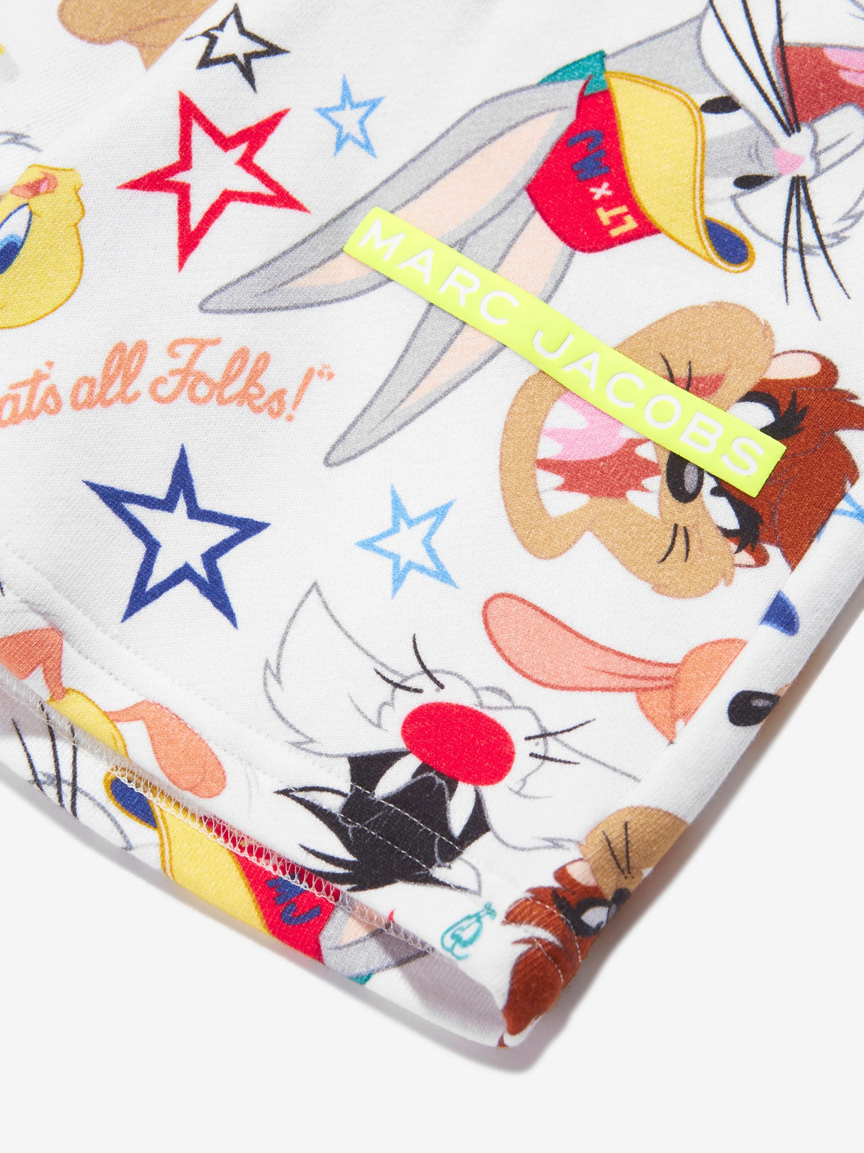 MARC JACOBS Kids Looney Tunes Shorts in White