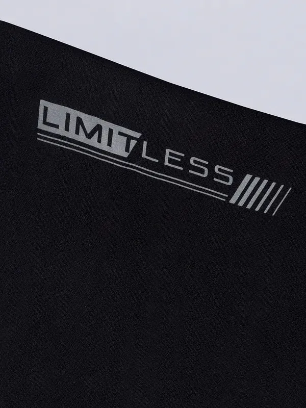 Men Self Design Slim Fit Polo T-shirt with VENTMESH