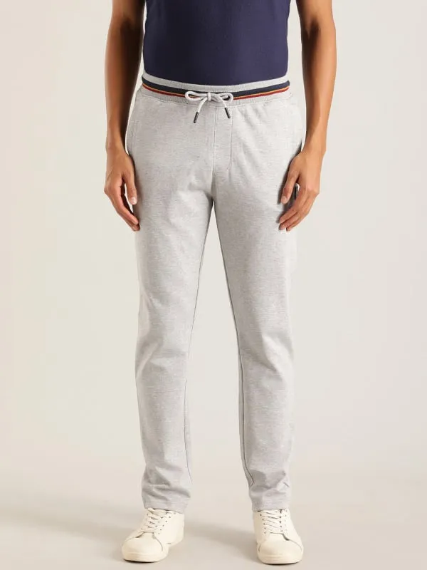 Men Solid Cotton Blend Jogger