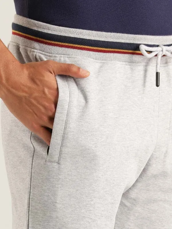 Men Solid Cotton Blend Jogger