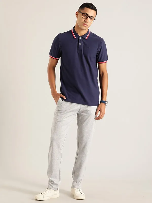 Men Solid Cotton Blend Jogger