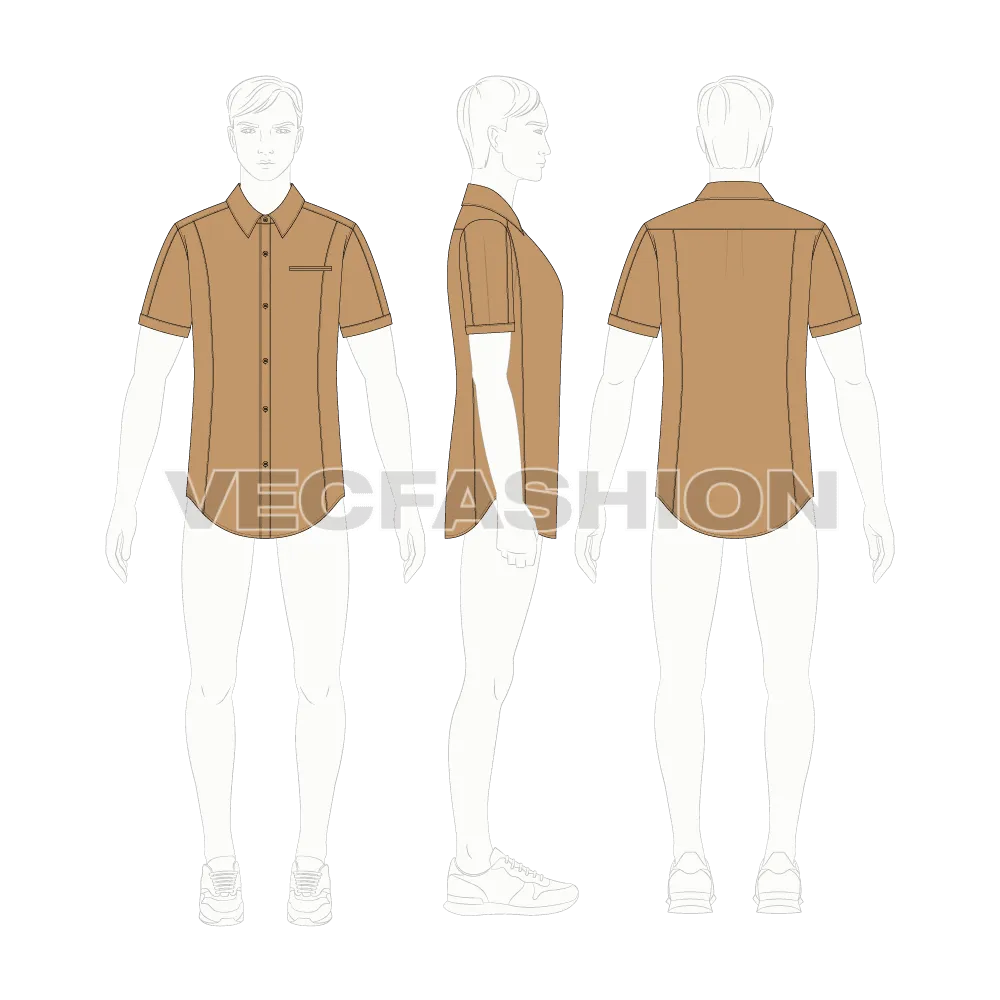 Mens Slim Fit Shirt