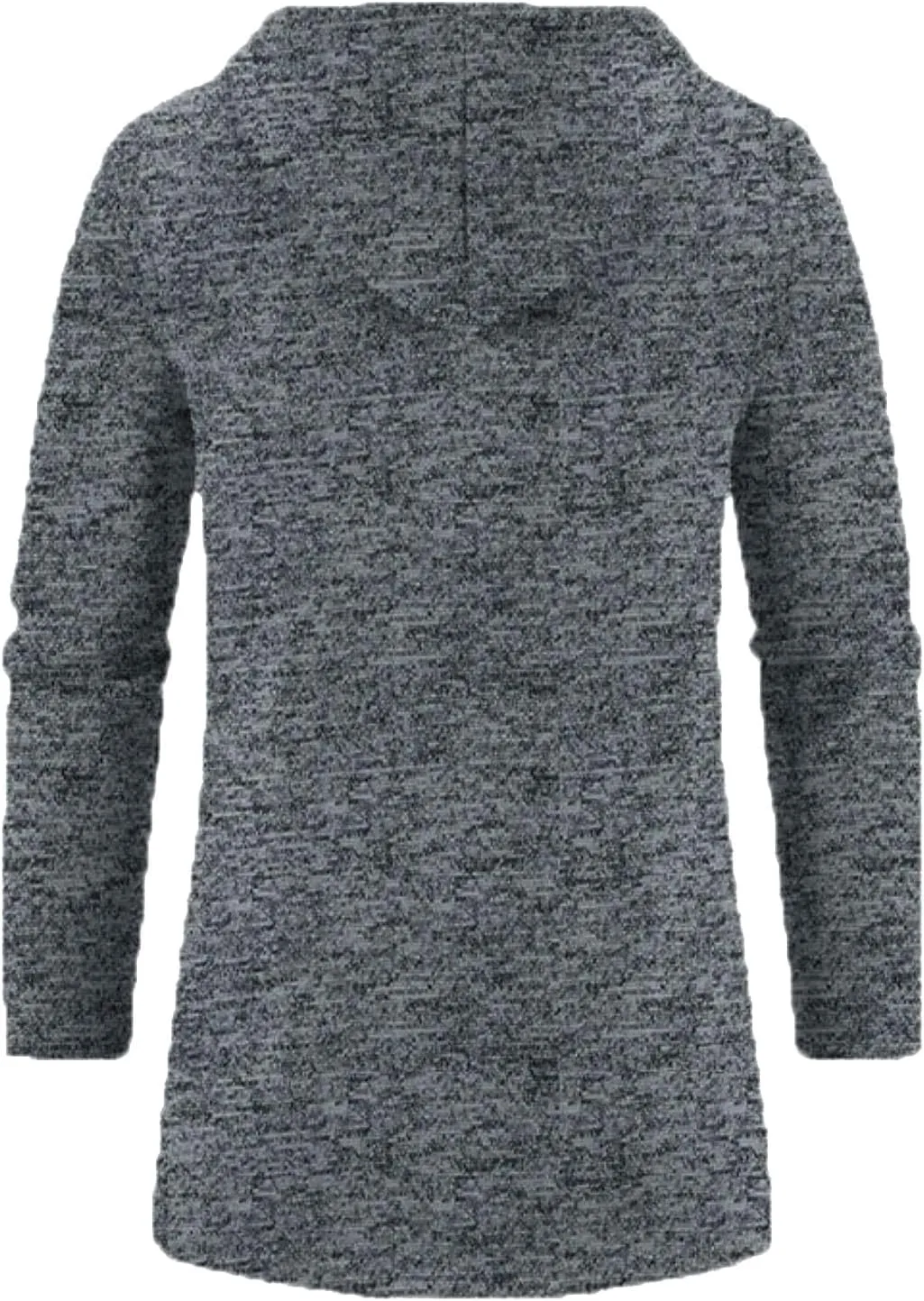 Men's Thicken Hooded Cardigan Sweater 2023 Winter Thermal Sweaters Coat Full Zip Quilted Jacket Business Casual Knit Outwear