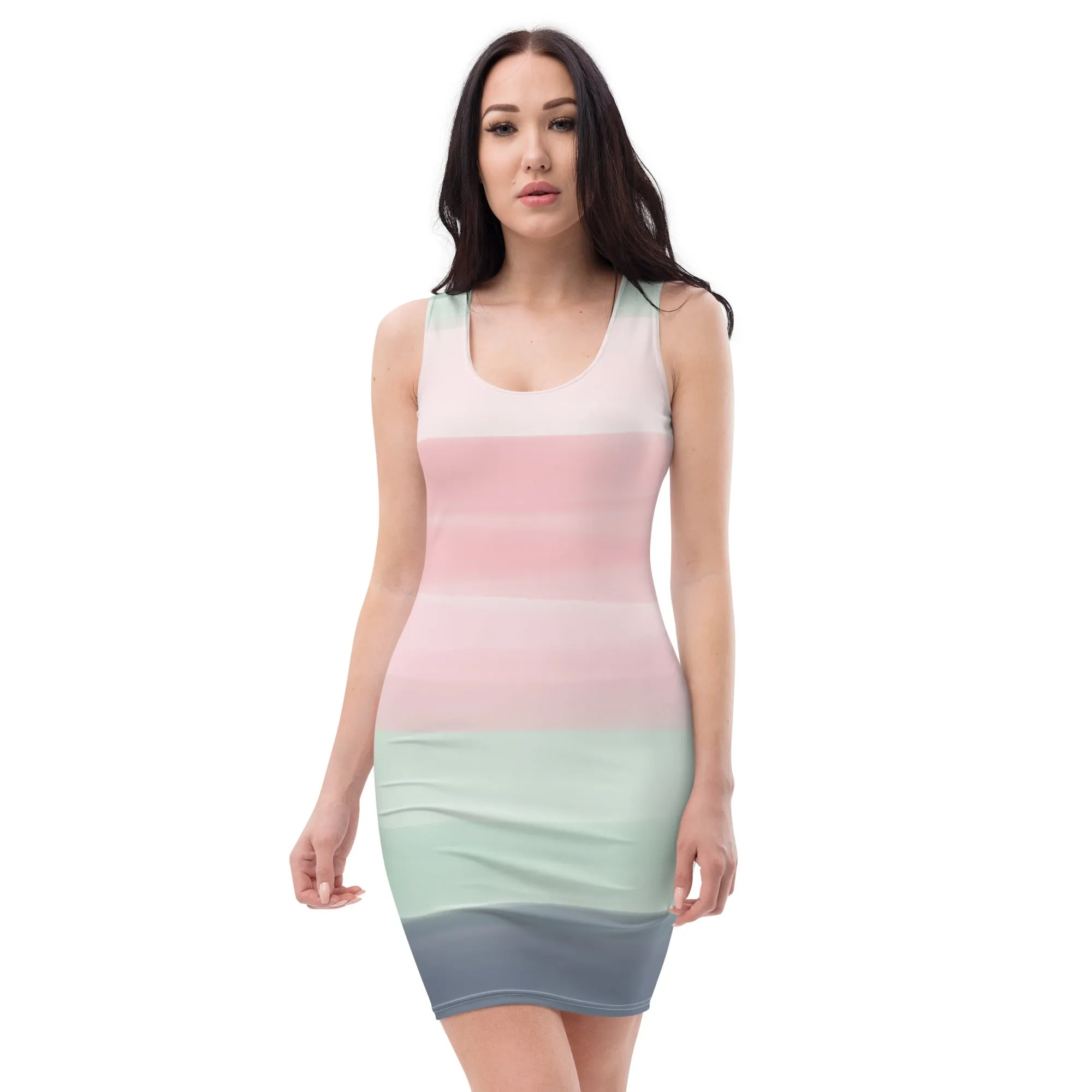 Multi-color Bodycon dress