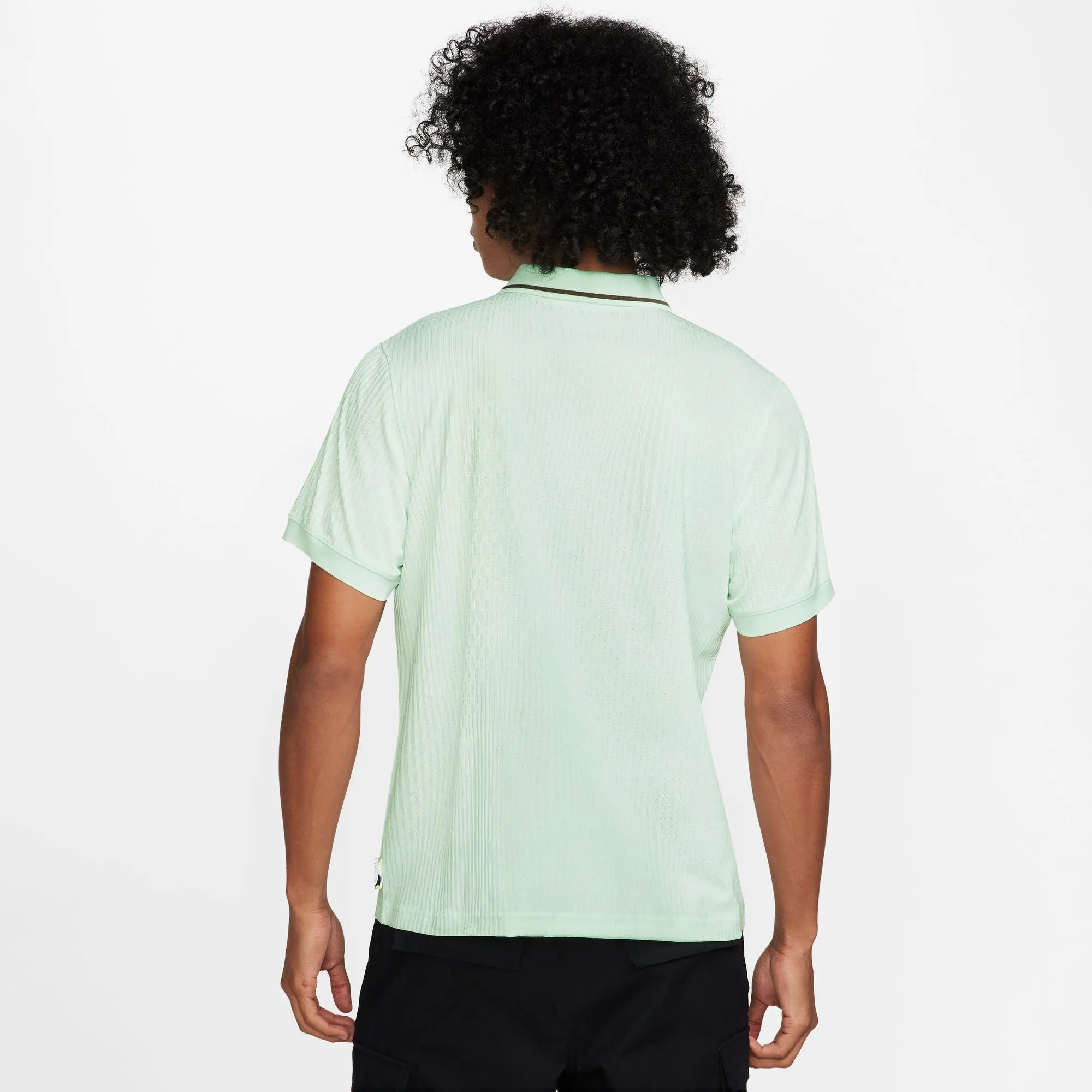 Nike SB - Olympic Short Sleeve Polo Shirt - Barely Green / Black
