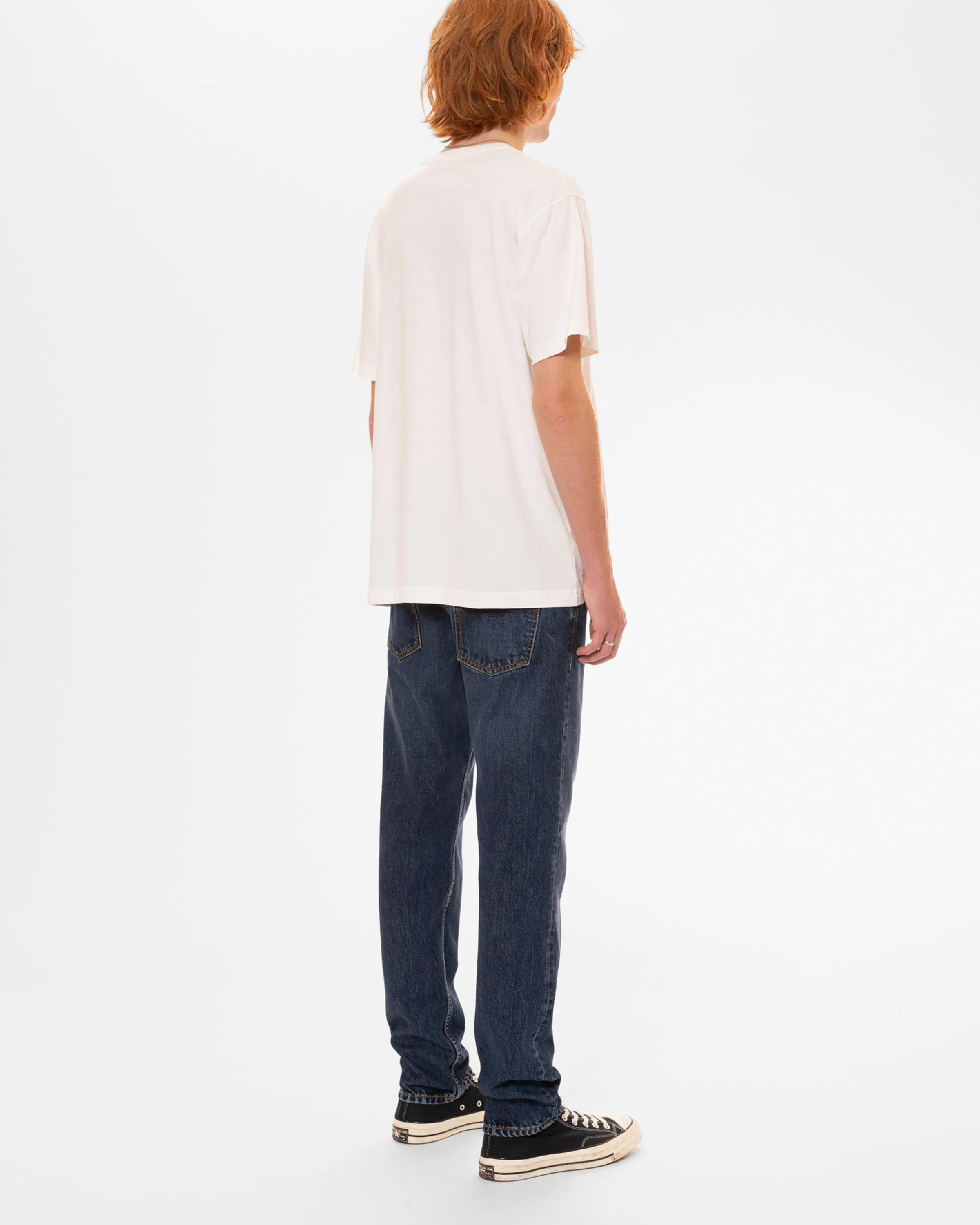 Nudie Steady Eddie II Regular Tapered Mens Jeans - Blue Soil