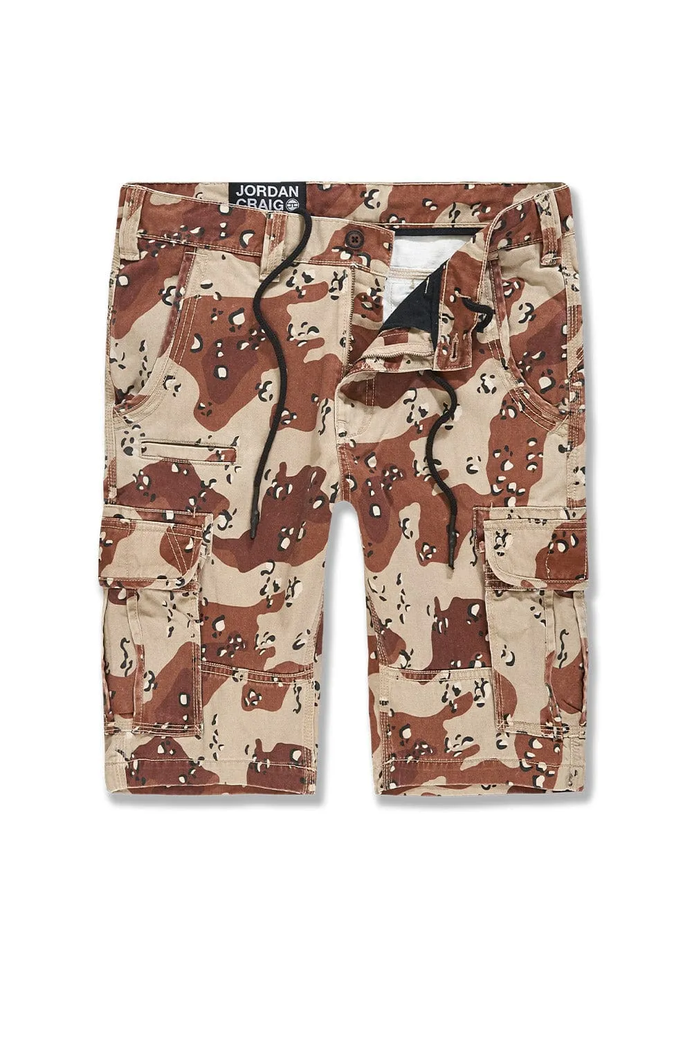 OG - Xavier Camo Cargo Shorts (Desert)