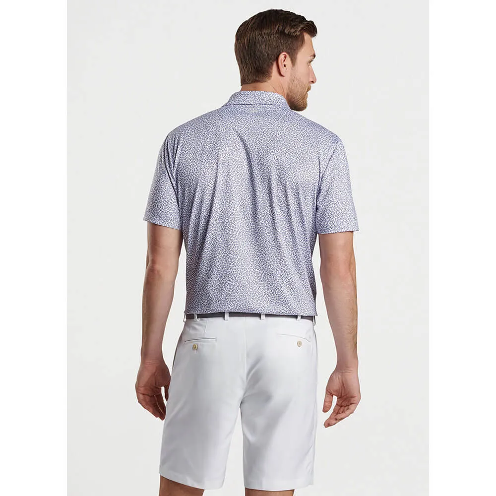 Peter Millar Mahi Mahi Performance Jersey Polo Shirt - White