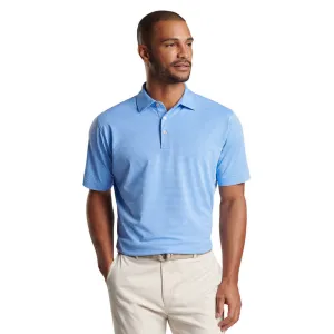 Peter Millar Men's Grace Performance Mesh Polo Shirt - Cottage Blue