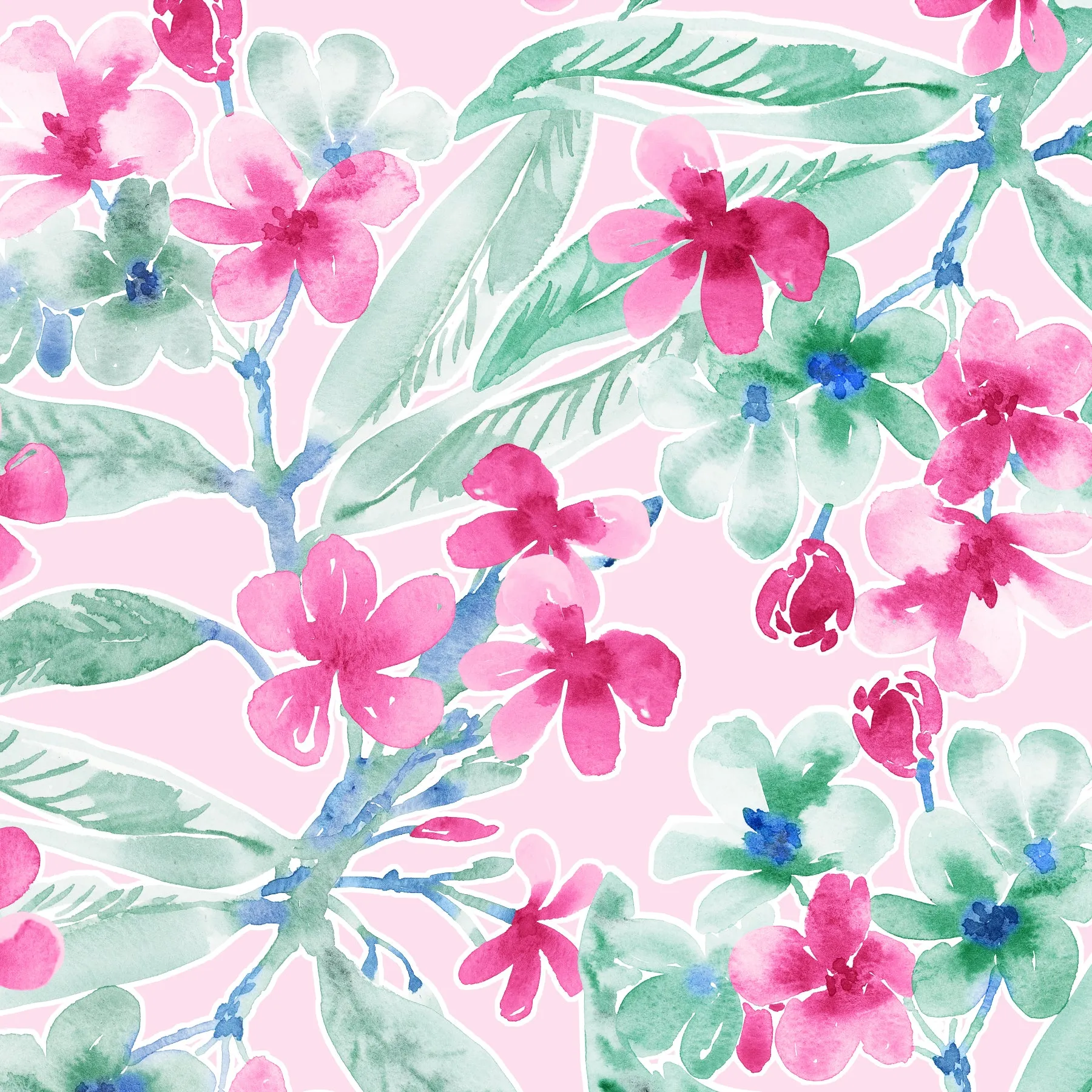 PETITE Three Quarter Sleeve Print Polo | Flower Show 65E
