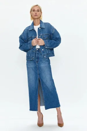 Pistola Denim Alice Midi Skirt