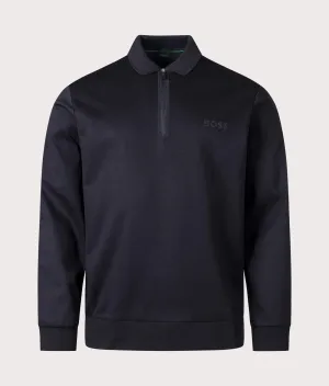 Plisy Mirror Long Sleeve Polo Shirt