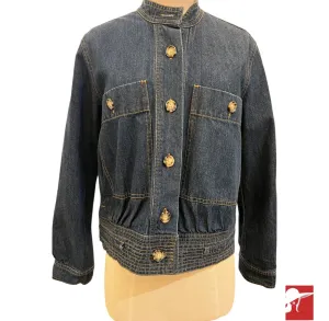 Rails Alma raw denim jacket size S