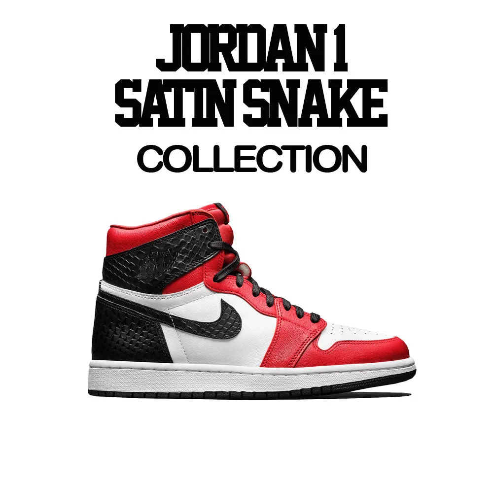 Retro 1 Satin Snake Living Life Shirt