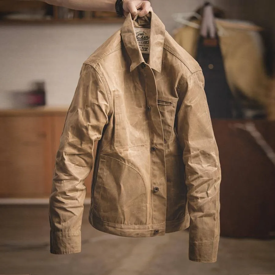 Retro Light Casual Khaki Jacket