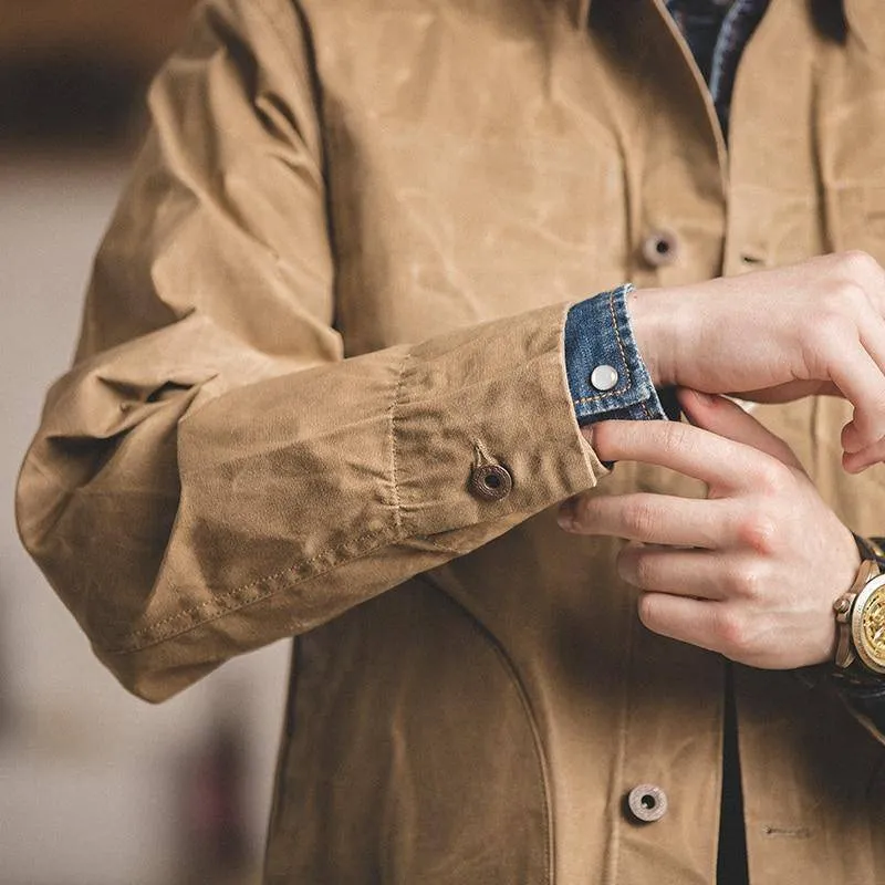 Retro Light Casual Khaki Jacket