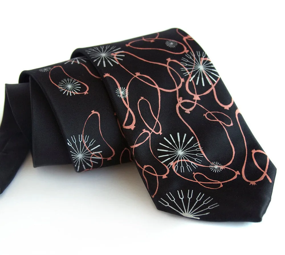 Sausage Fest Necktie, Atomic Era Cocktail Weenies