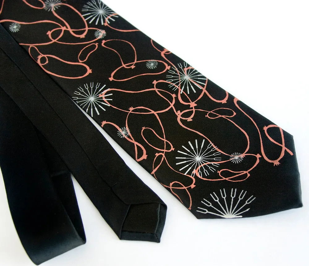 Sausage Fest Necktie, Atomic Era Cocktail Weenies