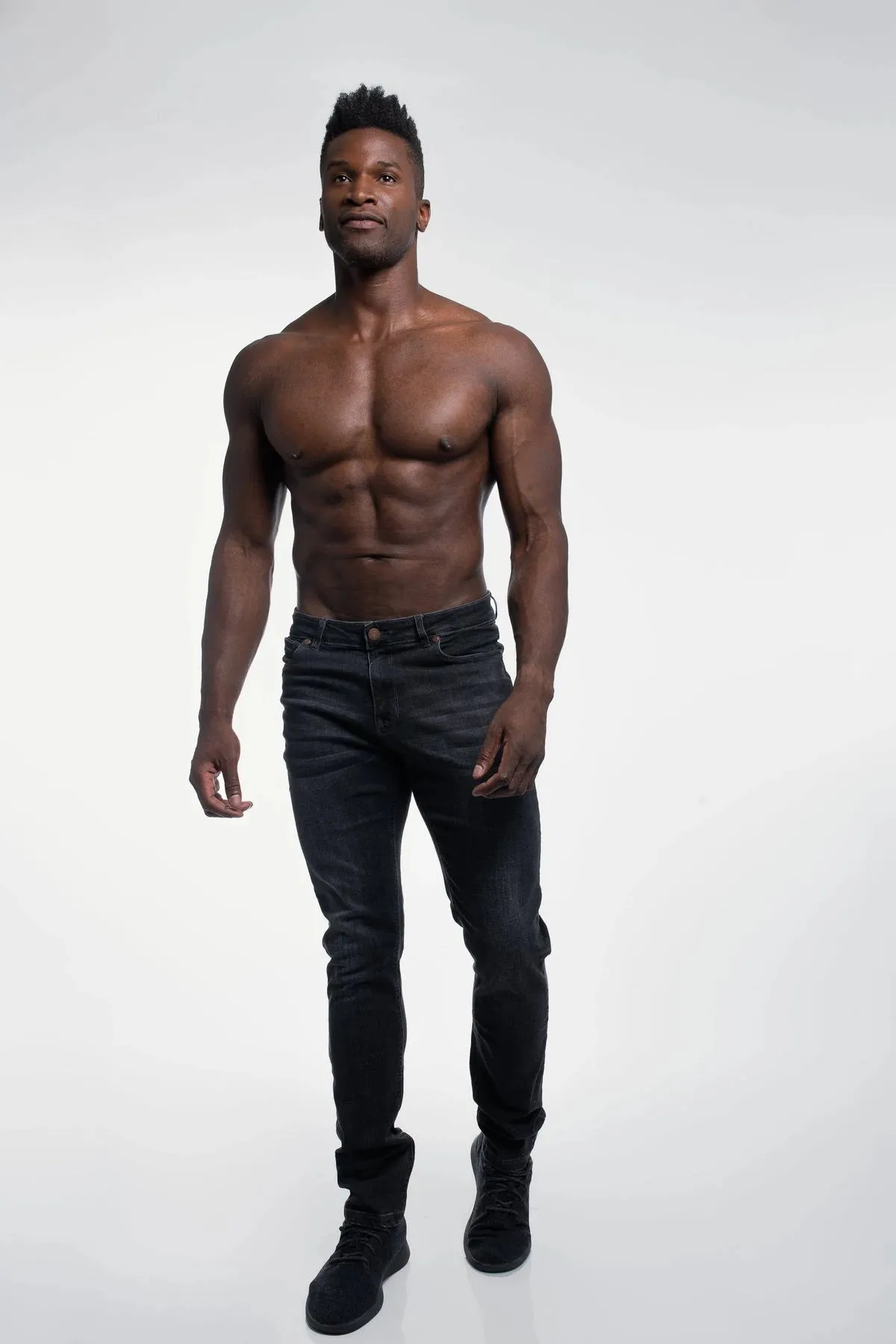 Straight Athletic Fit Jeans