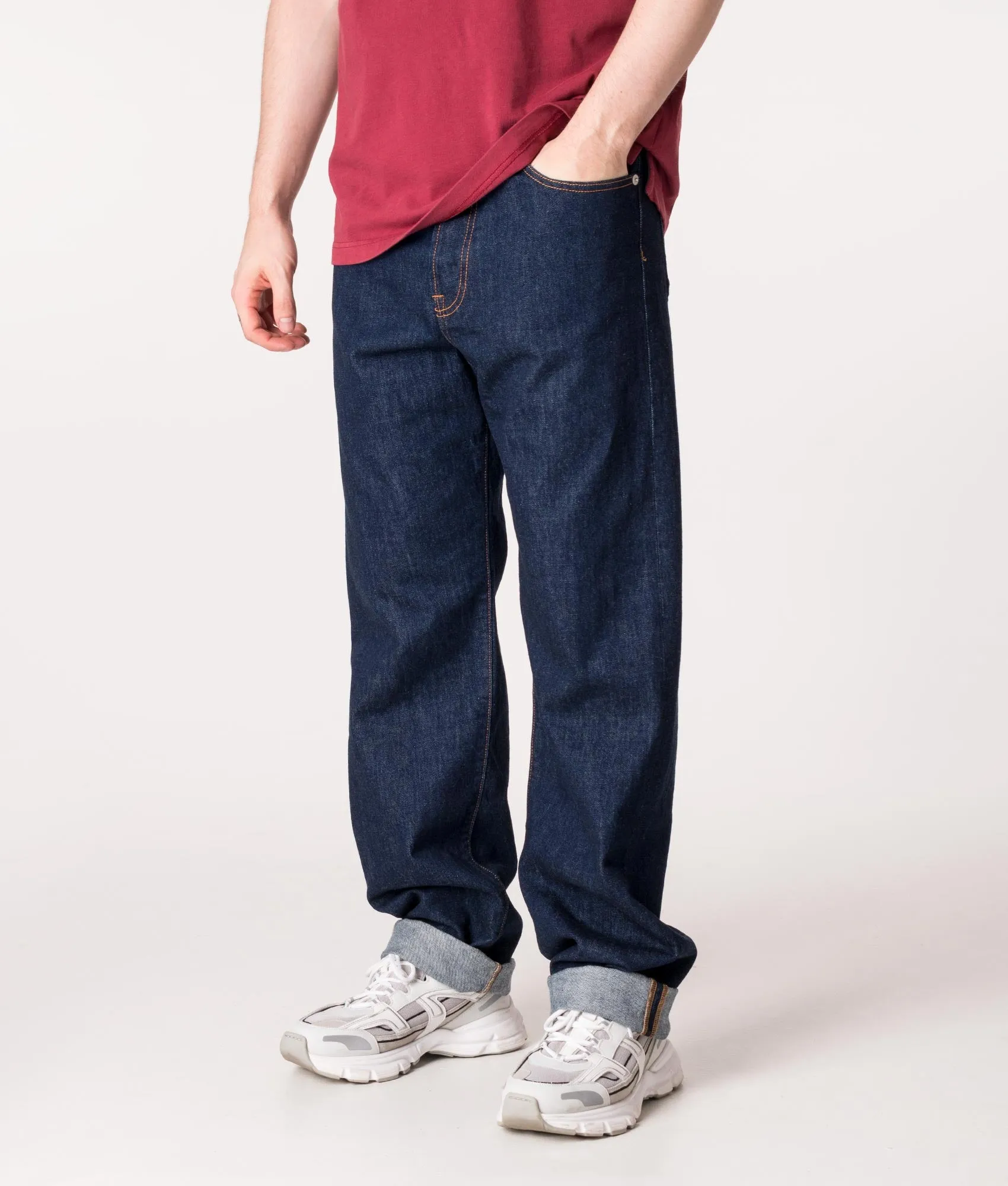Straight Fit Asagao Jeans
