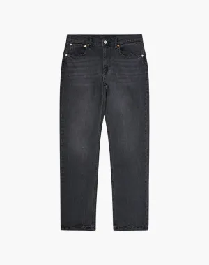 STRAIGHT FIT DENIM (BLACK)