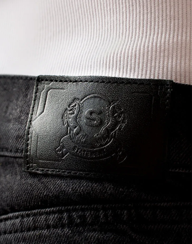 STRAIGHT FIT DENIM (BLACK)
