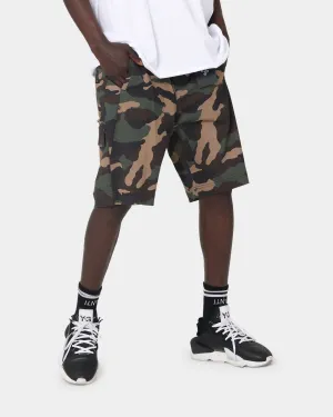 The Anti Order Schoolyard Cargo Shorts Woodland Camo