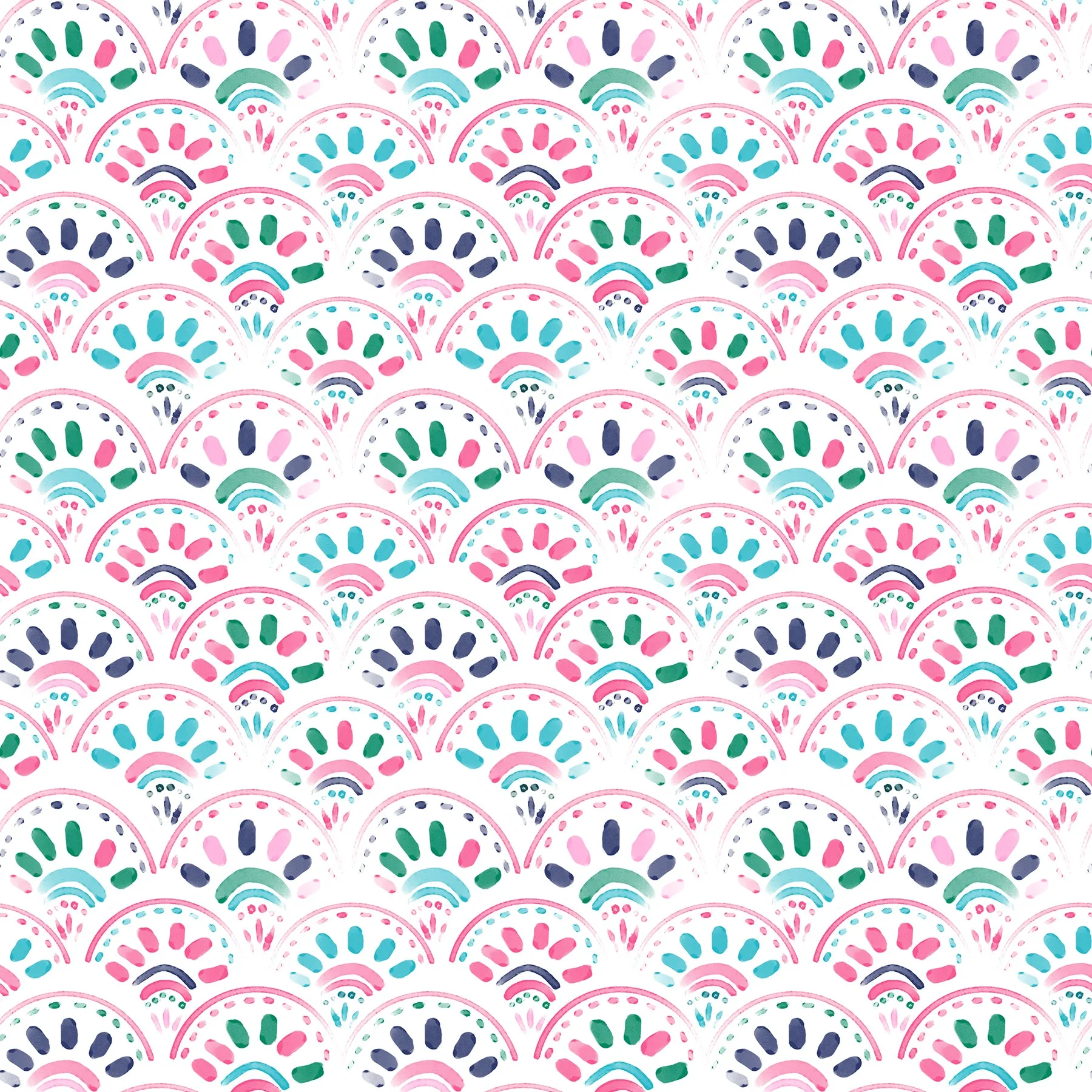 Three Quarter Sleeve Print Polo | Hello Sunshine 65B