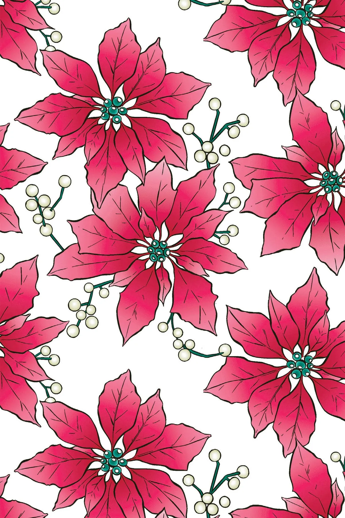 Three Quarter Sleeve Print Polo | Season's Splendor 51B