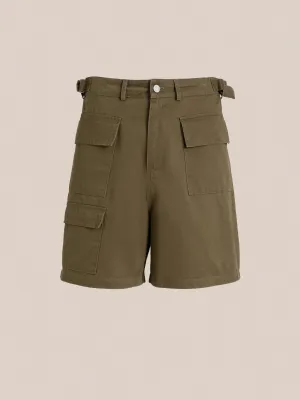 Twill Cargo Shorts