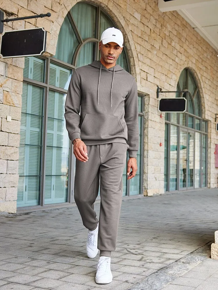 Waffle 2-Piece Hoodie Jogging Set (US Only)
