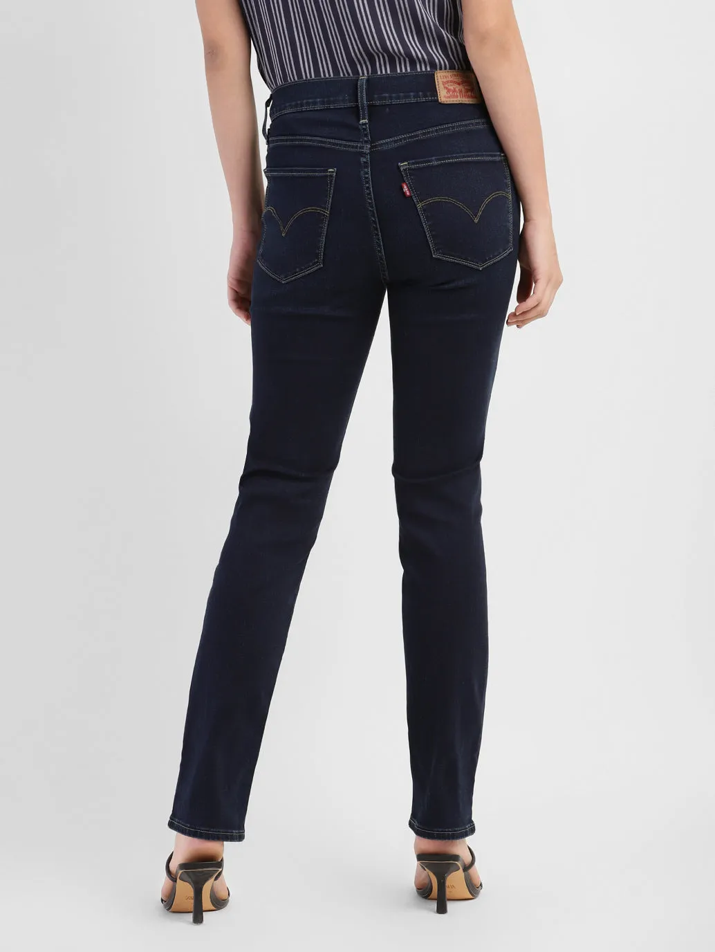 Women's High Rise 724 Straight Fit Jeans