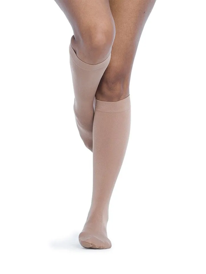Womens Soft Opaque Knee High 15-20mmHg