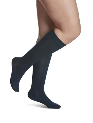 Womens Soft Opaque Knee High 15-20mmHg